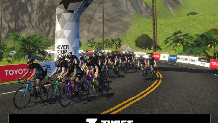 Cartel promocional de los Mundiales de Ciclismo de Esports en Zwift que se disputarán este 9 de diciembre.