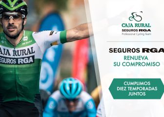 Caja Rural renueva su patrocinio con Seguros RGA por décimo año