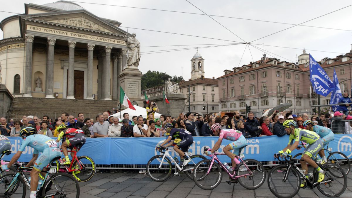 Turin will host the start of a Giro with Final Fireworks in the Alps