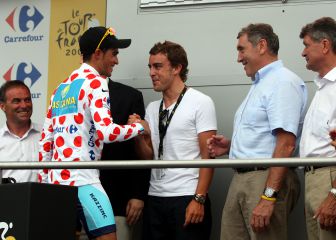 El ciclismo se vuelca con Alonso tras su atropello