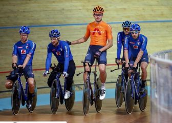 Viviani vuelve a la pista para mejorar en los esprints