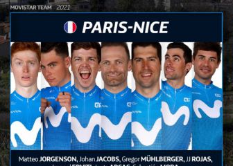 Mühlberger será el líder del Movistar en París-Niza