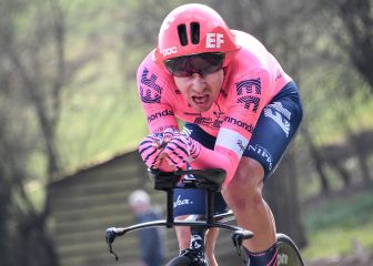 Bissegger se presenta en la élite en una buena crono de Roglic