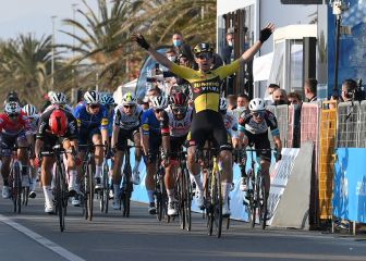 Van Aert culmina la supremacía del Jumbo en Tirreno