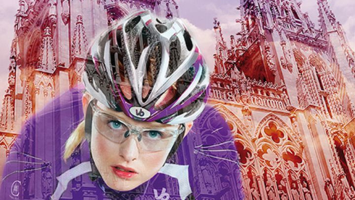 Cartel promocional de la Vuelta a Burgos Femenina, que este año entrará en el UCI Women's World Tour.