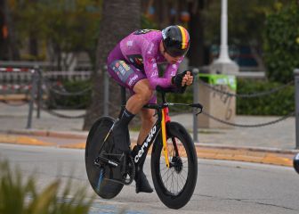 Etapa para Van Aert, general para Pogacar y Landa, podio