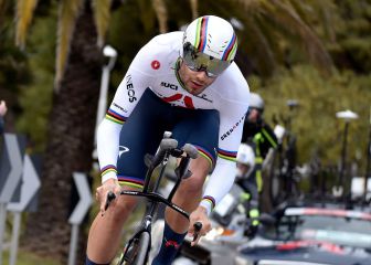 Filippo Ganna, tras perder su primera contrarreloj en más de un año: 