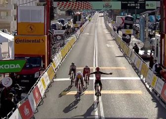 Kron le gana el esprint a Luisle