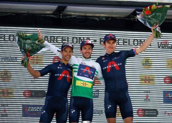 Valverde no logra evitar el triplete histórico del Ineos