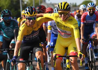 Primer pulso Pogacar-Roglic