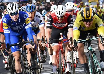 El reencuentro de Fabio Jakobsen y Dylan Groenewegen