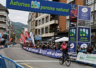 Nairo brilla en Asturias