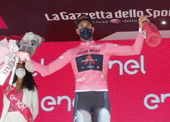 Filippo Ganna, primera maglia rosa del Giro 2021