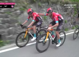 Los españoles en el Giro: Bilbao y Castroviejo, gregarios de lujo