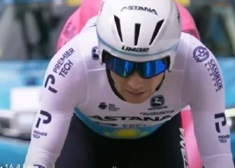 Sólo Lutsenko puede con un gran Izagirre en la crono