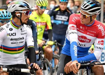 Alaphilippe se borra de la séptima etapa en Suiza