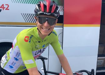 Pogacar se llena de moral en casa antes del Tour