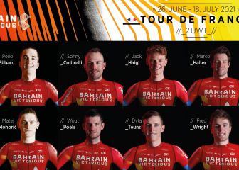 Bilbao, escudero de Haig en el Tour; Gaudu, líder del Groupama