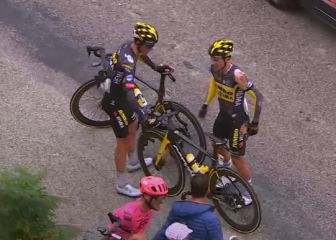 Otro día de caídas en el Tour: Roglic, López, Thomas...