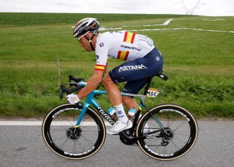 Los españoles en el Tour: Omar Fraile estuvo en la escapada