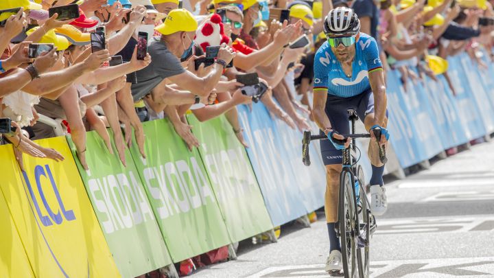 Valverde: "Era importante ganar, pero más no caerse"