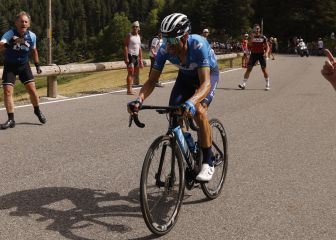 Los españoles en el Tour: Valverde se quedó a un paso