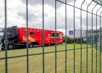 Redada policial en el hotel del Bahrain en el Tour