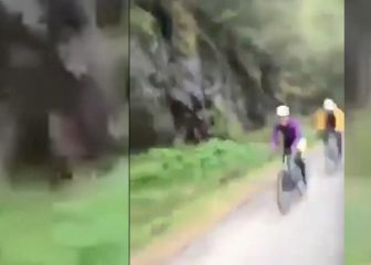 El peor video que verán hoy: Horrible gesto a ciclistas