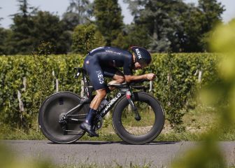 Los españoles en el Tour: Castroviejo, a buen nivel