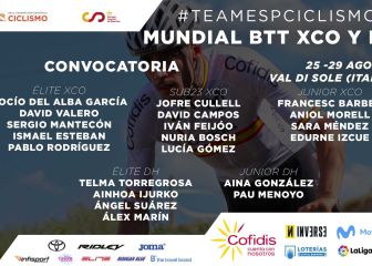 Valero y Rocío del Alba, líderes en el Mundial de Val di Sole