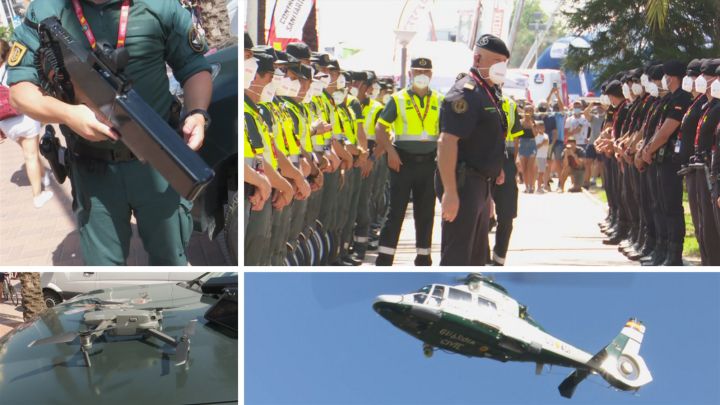 Así trabaja el equipo antidrones de la Guardia Civil en La Vuelta: sistemas de detección, fusil inhibidor...