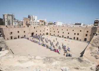 La Vuelta pasa por el Castillo-Fortaleza de Santa Pola