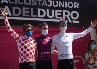 Luca Scuriatti y el equipo Hot Tubes triunfan en la Vuelta Junior a la Ribera del Duero