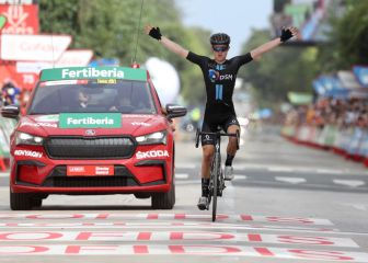 Paso adelante del Movistar en el día de la 'locura' de Roglic