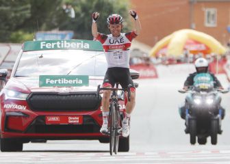 La victoria de Majka en El Barraco en imágenes