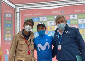 Álvarez-Pallete, talismán para Movistar en el Gamoniteiro