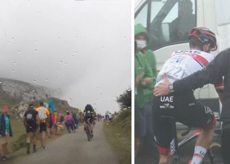 Así fue la subida al Alto d'el Gamoniteiro: puerto inédito en La Vuelta