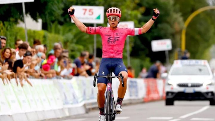 Victoria en solitario del danés Valgren en el Giro de la Toscana