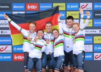 Tony Martin se va de arcoíris