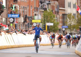 Baroncini es oro, Ghirmay hace historia y España, lejos