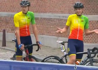 Dos lituanos se quedaron sin correr... por llegar tarde