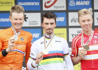 Así queda el palmarés del Mundial de ciclismo tras la victoria de Alaphilippe