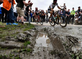 La lluvia, la otra gran invitada de la París-Roubaix