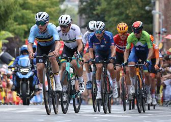 Evenepoel se lamenta: 