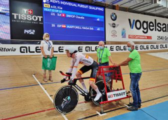 Martorell, récord de España en la persecución individual