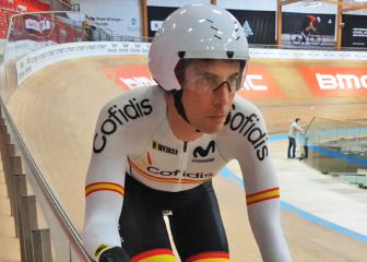 Sebastián Mora termina octavo en el ómnium del Europeo