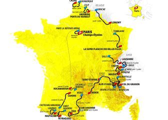 El pavés, La Planche, Granon y Alpe d'Huez regresan al Tour
