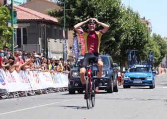 Romeo, en el equipo de Axel Merckx antes de ir al Movistar