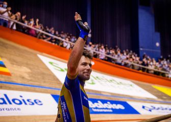 Dura caída de Mark Cavendish en los Seis Días de Gante