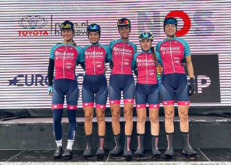 Nueva polémica con la UCI: prohíbe el maillot rosa del Bizkaia-Durango